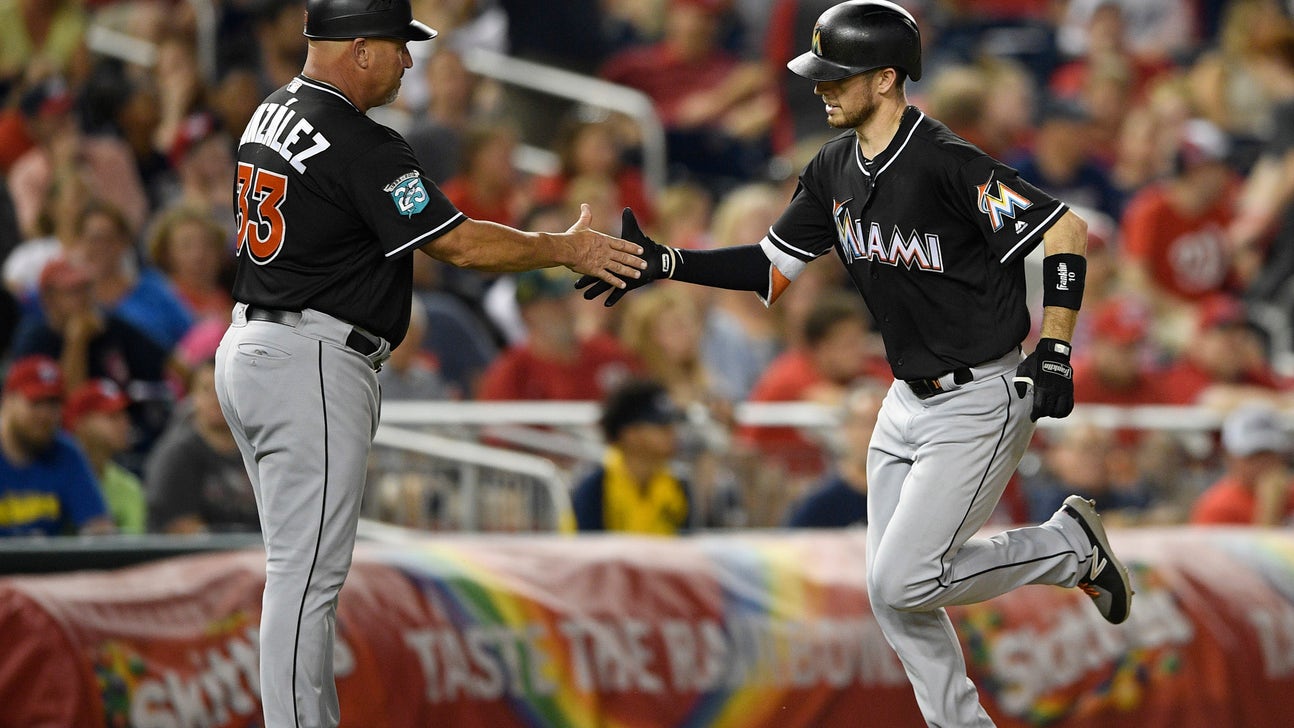 Galloway’s two-run hit in 10th lifts Marlins over Nats 7-5