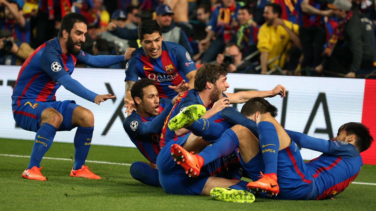 Amid background unrest and uncertainty, Barcelona defies all logic to stun PSG
