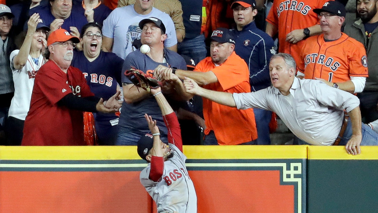Fan interference wipes out possible homer for Altuve in ALCS
