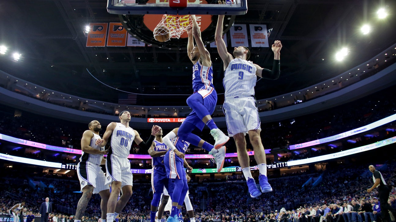 Redick hits 6 3-pointers, 76ers hold off Magic 114-106