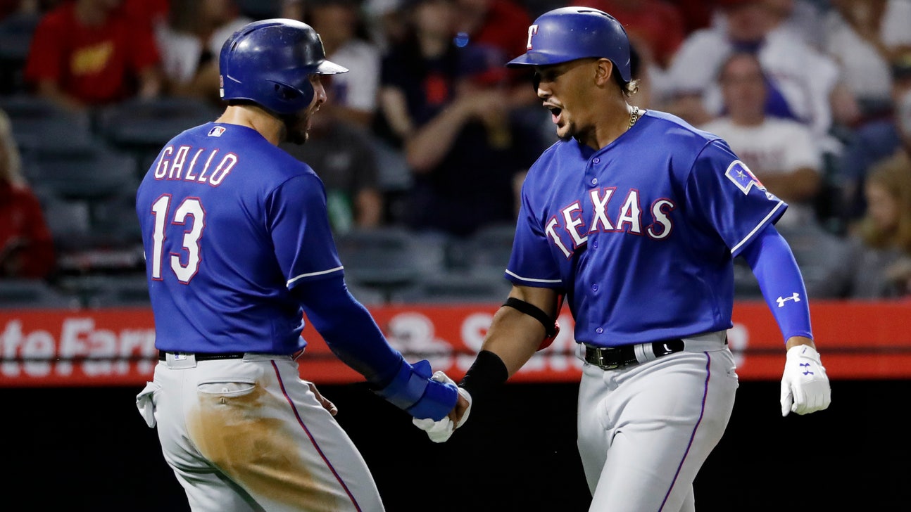 Guzman, Gallo, Minor lead Rangers past Angels to stop skid