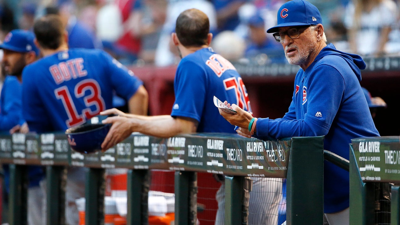 Chicago Cub manager Joe Maddon working ahead with lineups