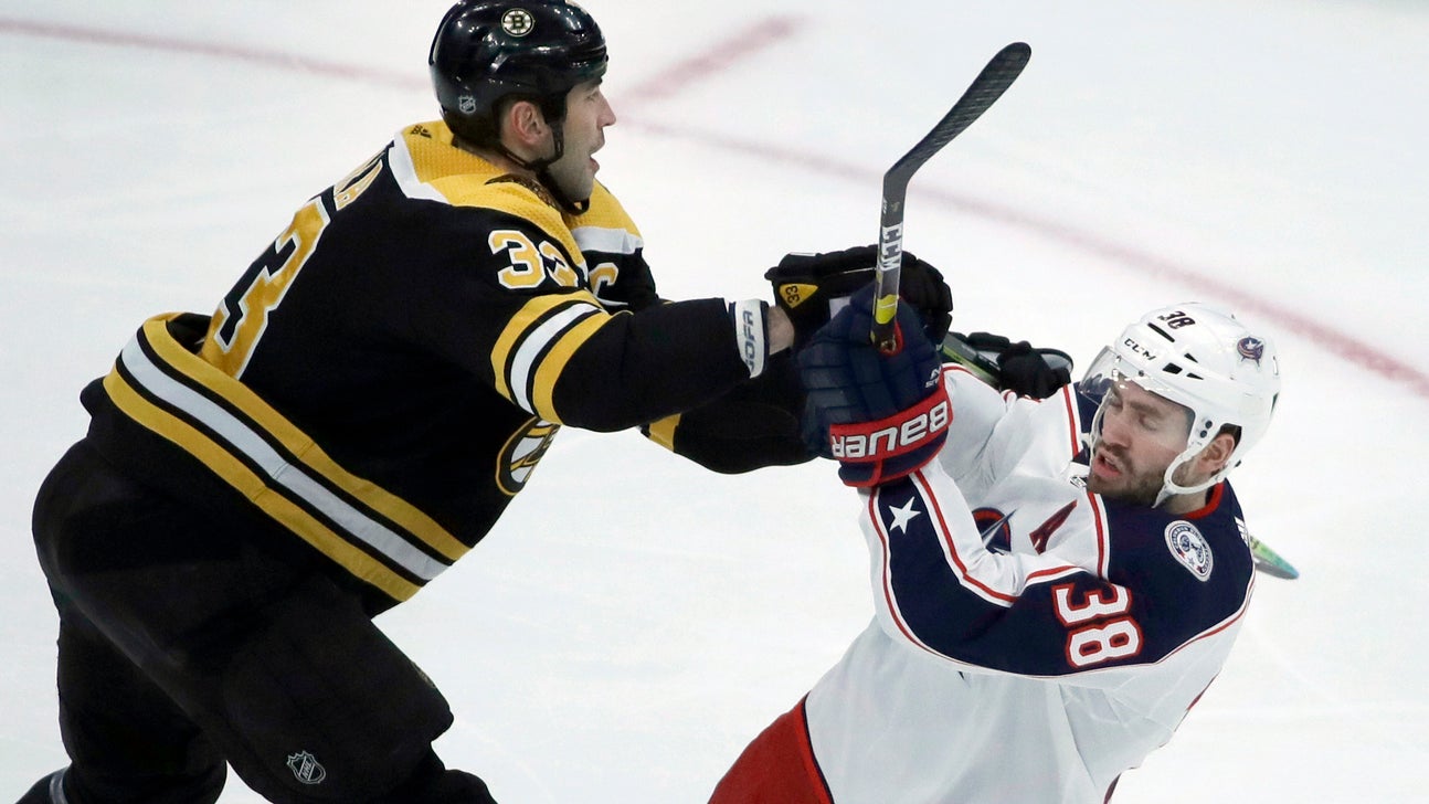 Dubois scores in OT, Blue Jackets beat Bruins 2-1