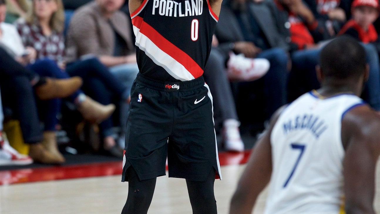 Lillard scores 61 and Blazers beat Warriors 129-124 in OT