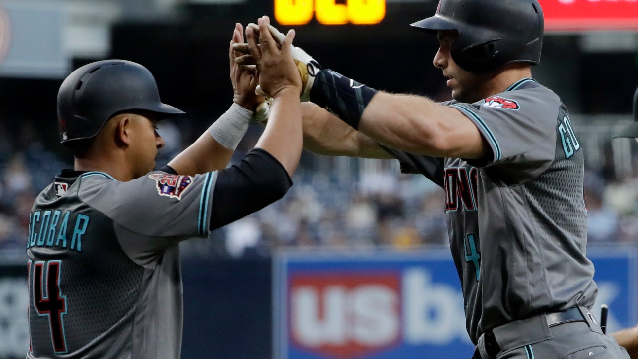 Goldschmidt homers, Diamondbacks beat Padres 9-4