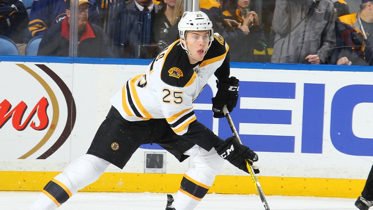 Bruins defenseman Brandon Carlo making the most of "pretty crazy" rookie ride