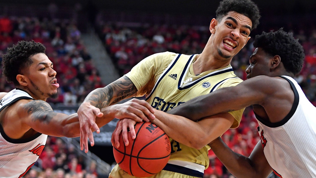 No. 6 Louisville rallies, then survives Georgia Tech 68-64