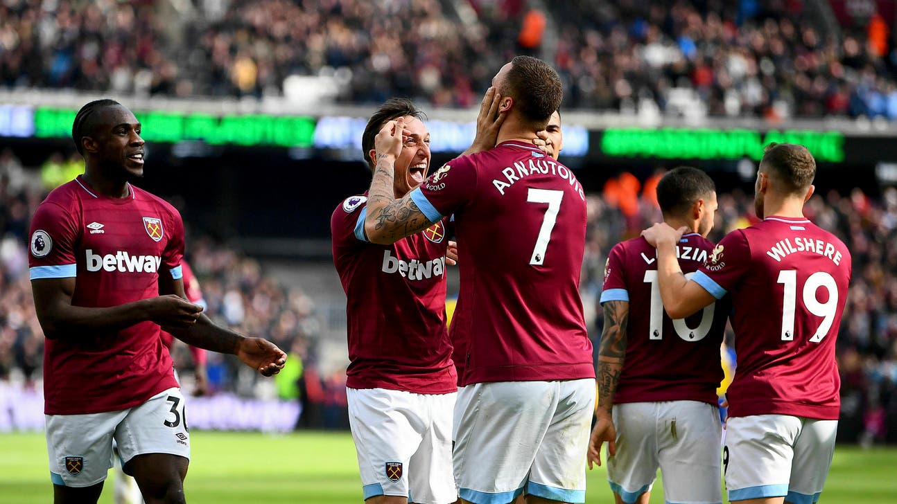 Arnautovic scores first goals since January in West Ham win