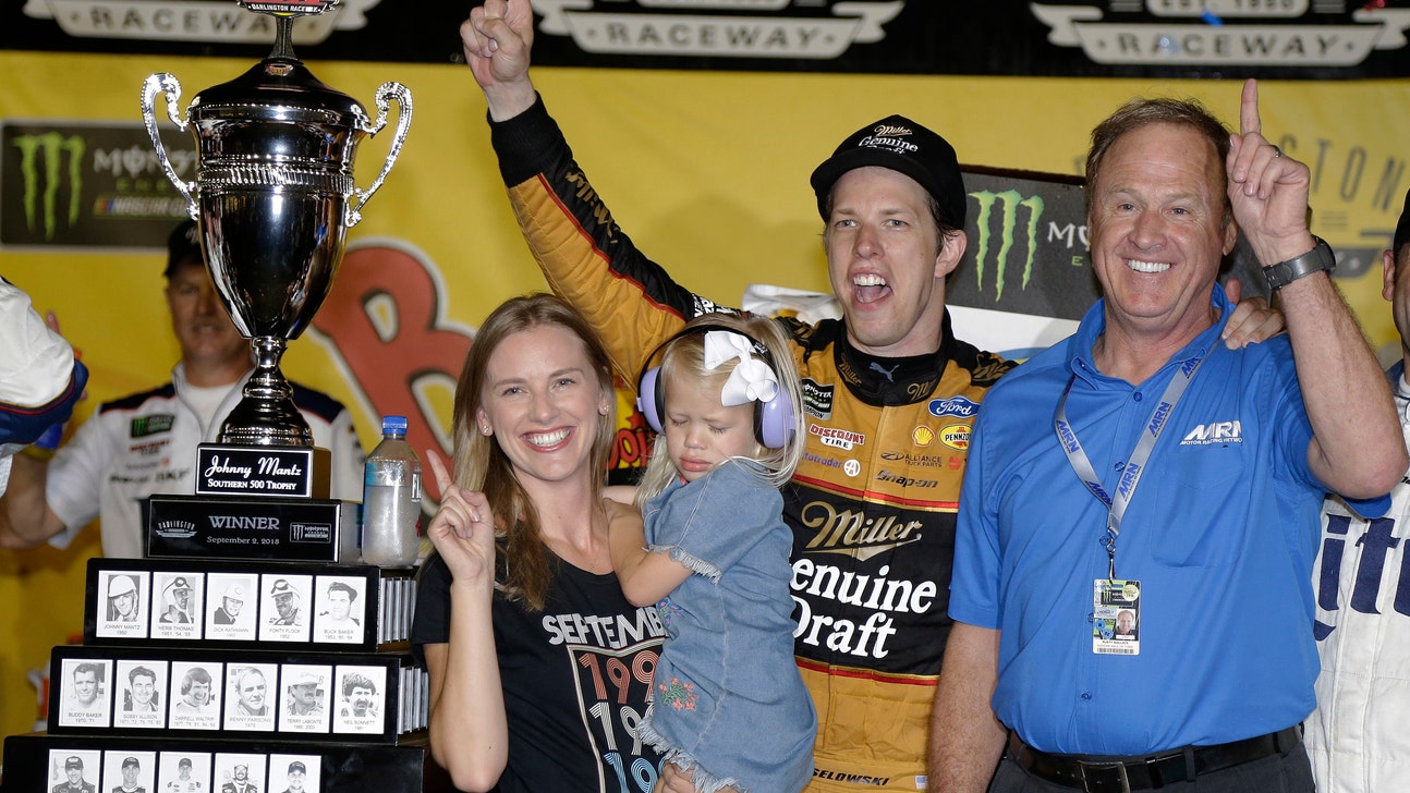 Brad Keselowski puts aside struggles with Darlington win