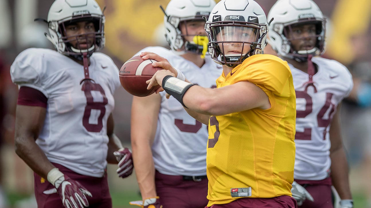 Starting fresh: Annexstad takes over at QB for Minnesota