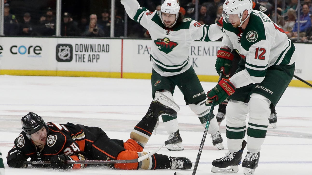 Zuccarello, Staal lead Wild's rally to 4-2 win over Ducks