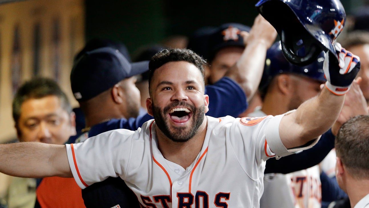 Astros rally for 9 runs in 8th, beats Angels 10-5