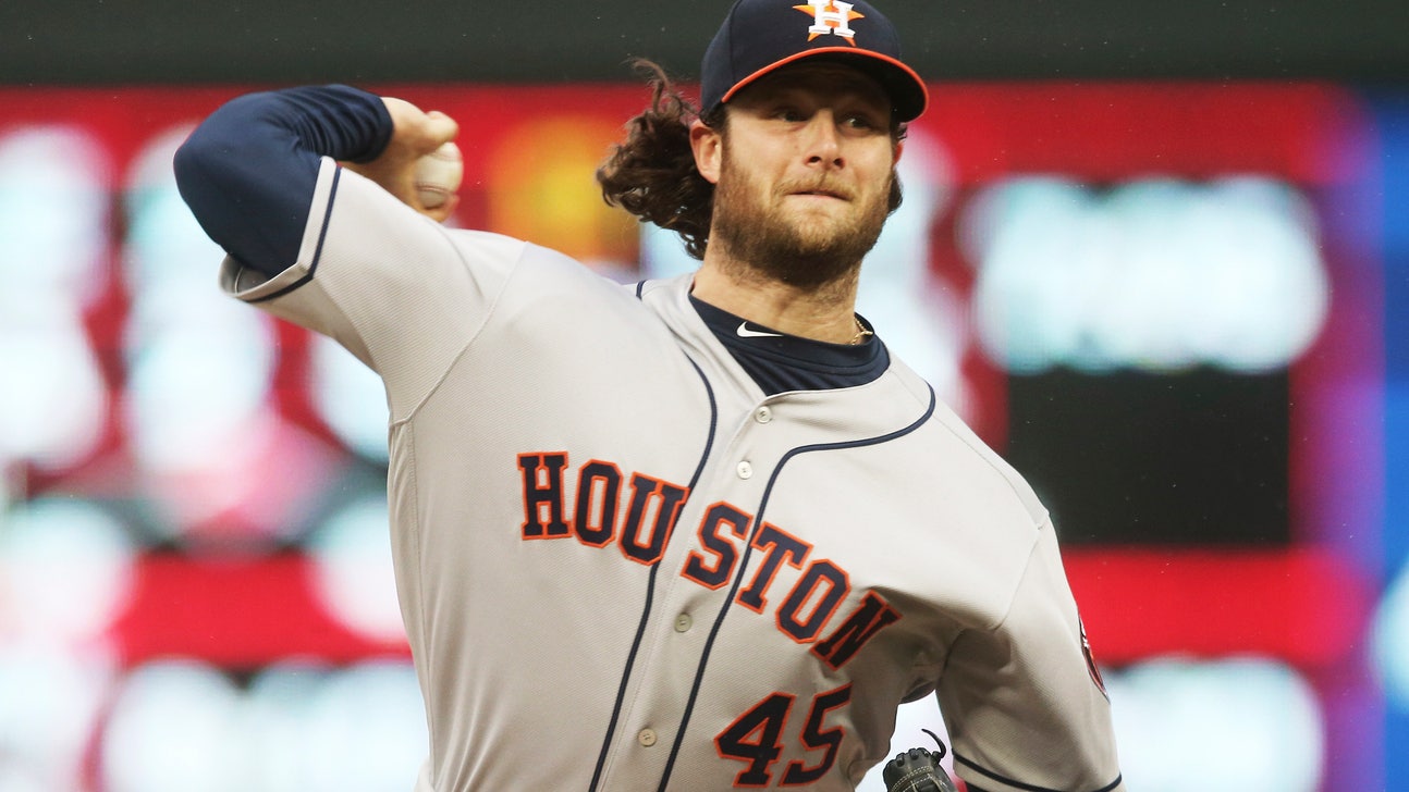 Cole allows 1 hit in 7 innings, Astros bash Twins 11-0