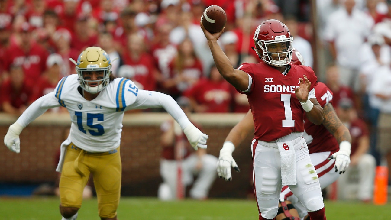 Murray’s 5 total TDs lead No. 6 Oklahoma past UCLA 49-21