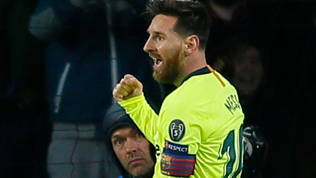 Lionel Messi leads Barcelona to 2-1 win over PSV Eindhoven
