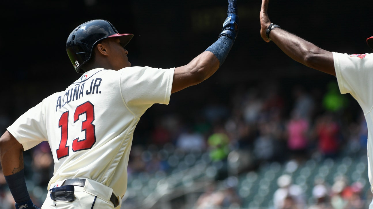 Braves’ Acuna leads off each half of doubleheader with homer