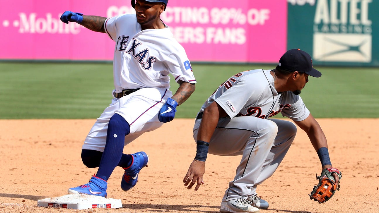 Calhoun's 3-run triple keys Rangers in 9-4 win over Tigers