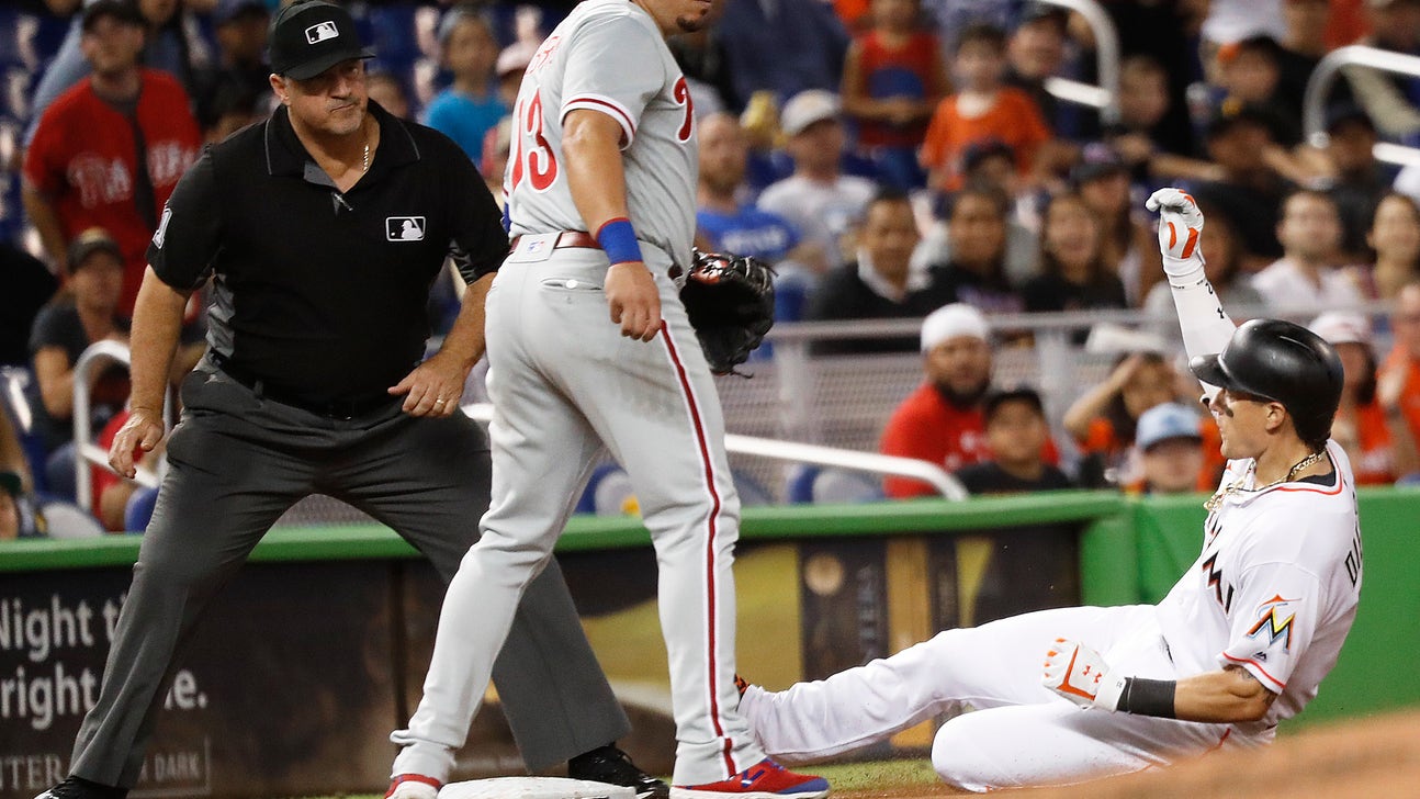 Fading Phillies fall flat against Marlins in 3-1 loss