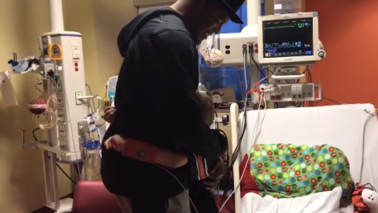 Watch: Cam Newton grants Christmas wish for Auburn fan battling heart condition