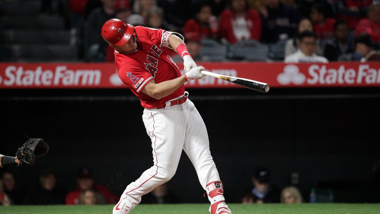 Trout’s grand slam powers Angels past Rangers, 5-1