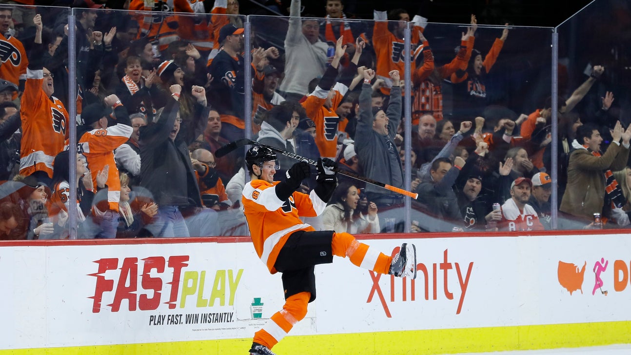 Hayes’ short-handed goal helps Flyers beat Capitals 3-2