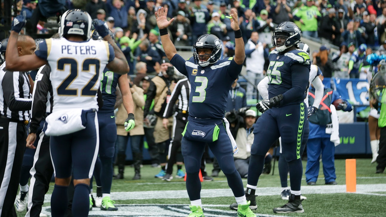 Gurley’s 3 TDs keep Rams perfect in 33-31 win over Seahawks