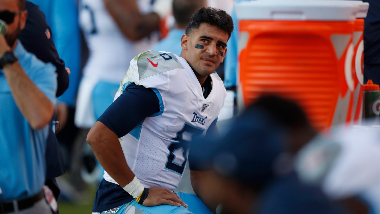Mariota's starting spot in flux after benching vs Broncos