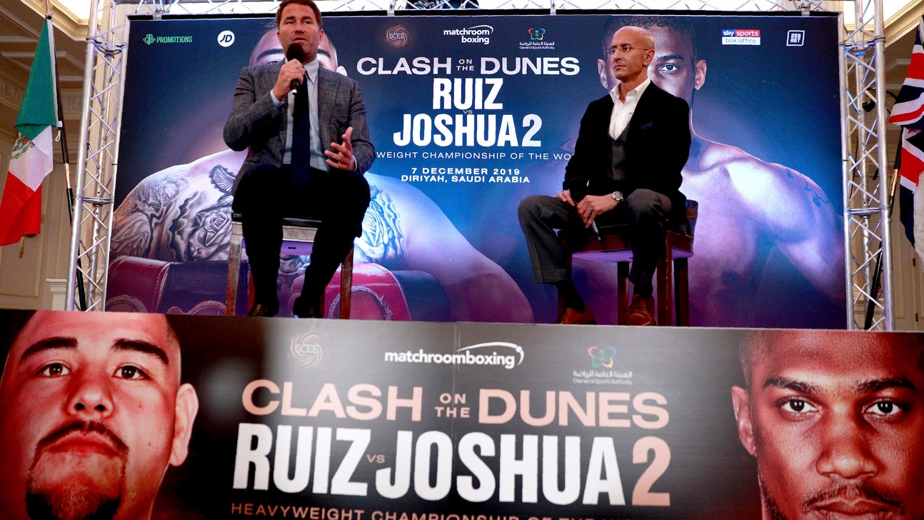 Saudi rights no concern for Anthony Joshua's fight promoter