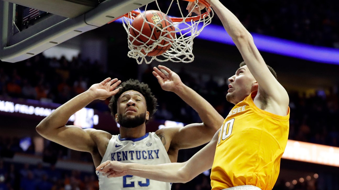 No. 8 Tennessee rallies past No. 4 Kentucky 82-78
