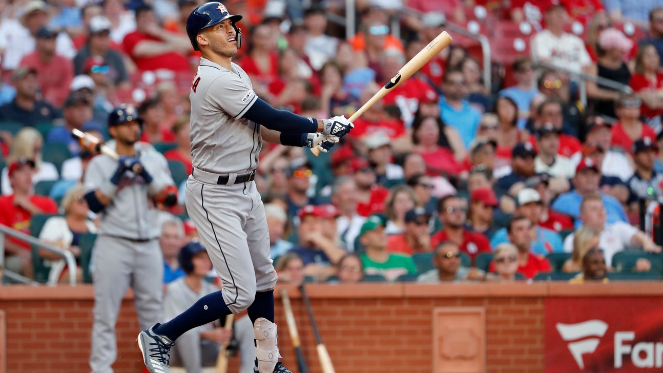 Correa, Astros top Cards 8-2; Goldschmidt HR in 6th straight