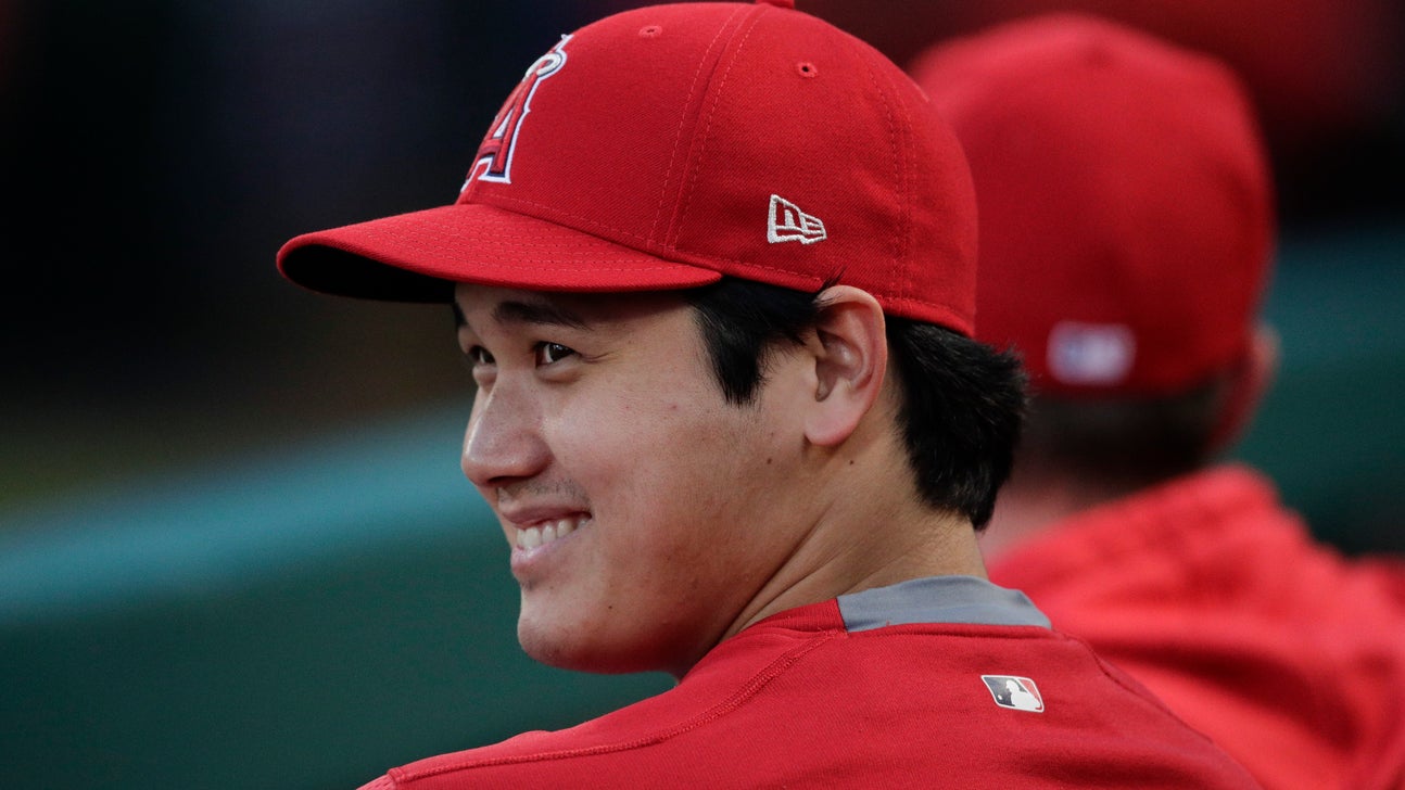 Angels' Shohei Ohtani faces live pitching, nears return