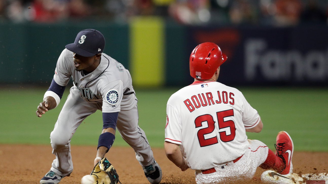 Mariners blow 8-run lead, rally for 11-10 win over Angels