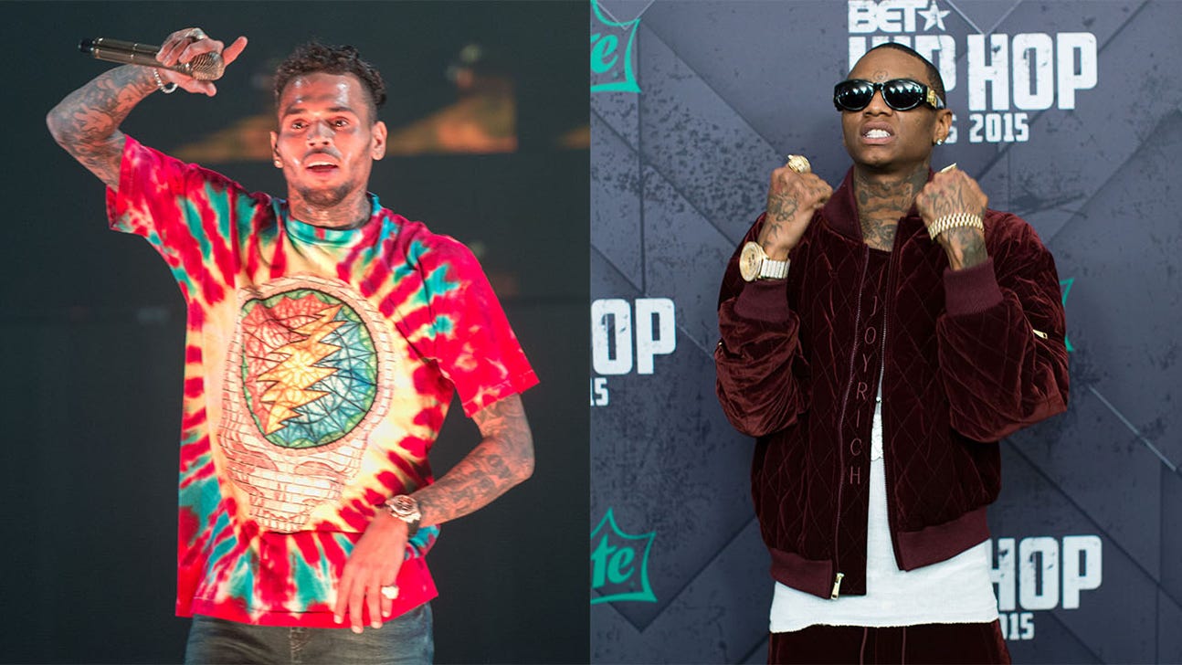 Floyd Mayweather is training Soulja Boy for his bout with Chris Brown