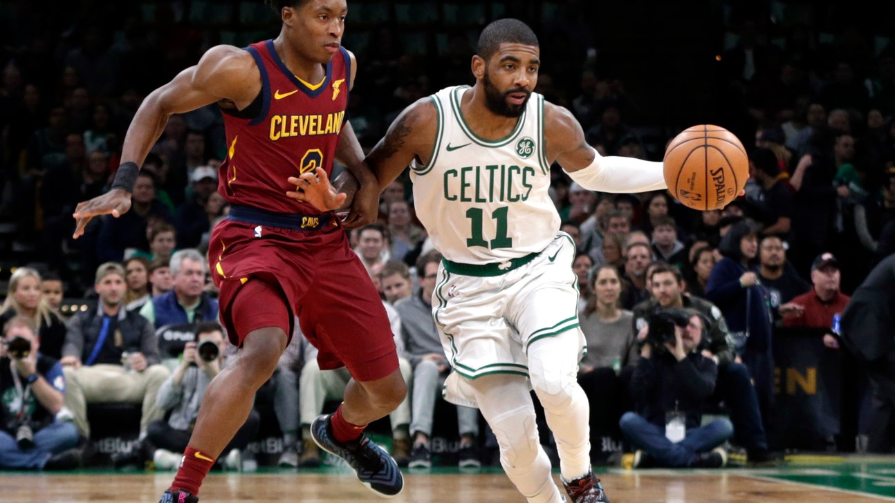 Irving scores 29 points in 3 quarters, Celtics rout Cavs