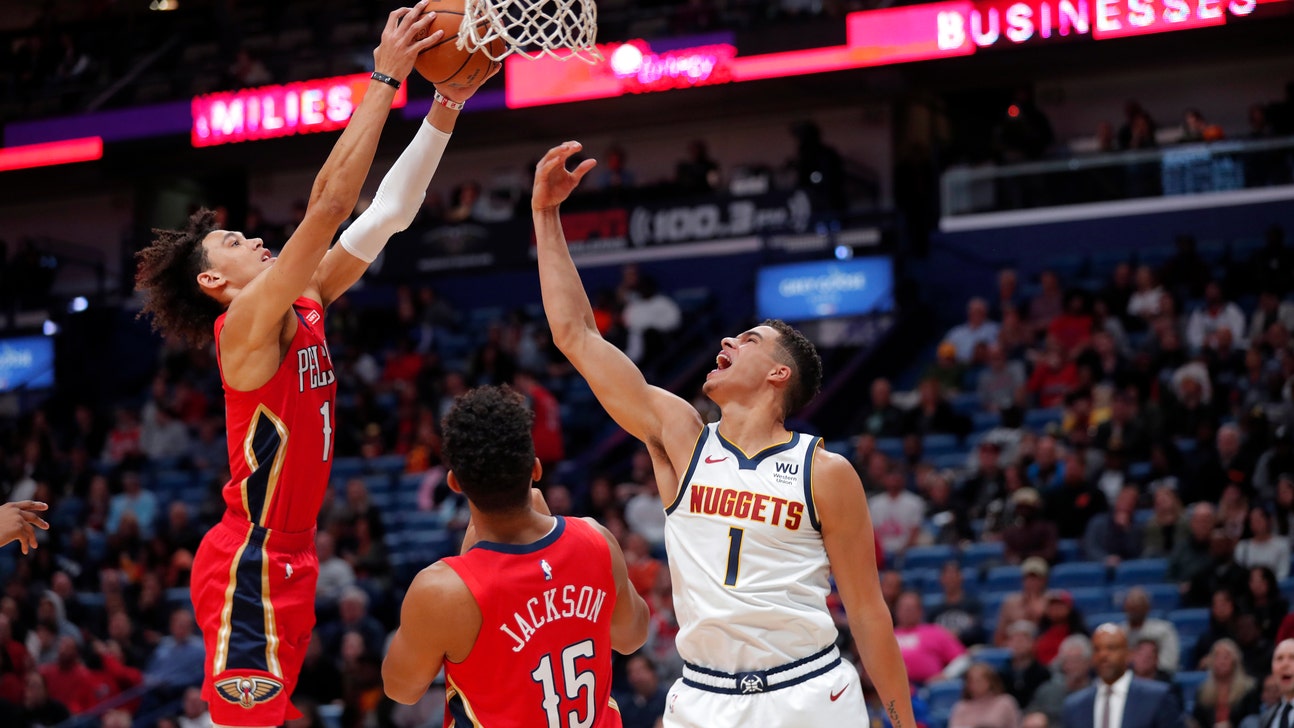 Pelicans beat Nuggets for first victory of season