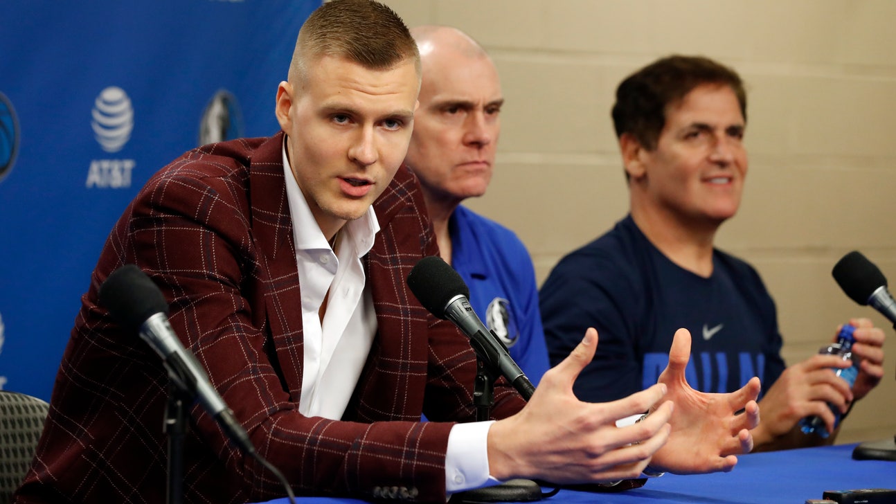 Porzingis won’t play for Mavs now; Cuban has long-term view