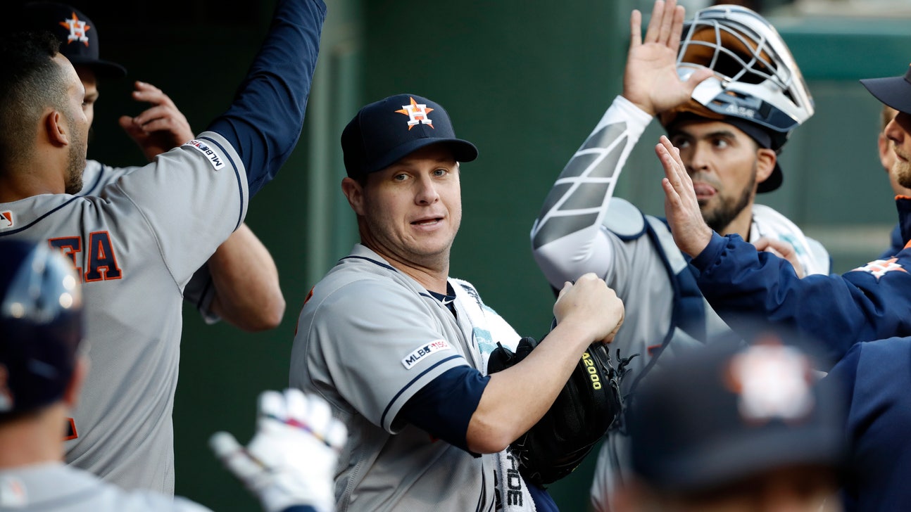 Peacock, Chirinos lead Astros in 2-1 victory over Rangers