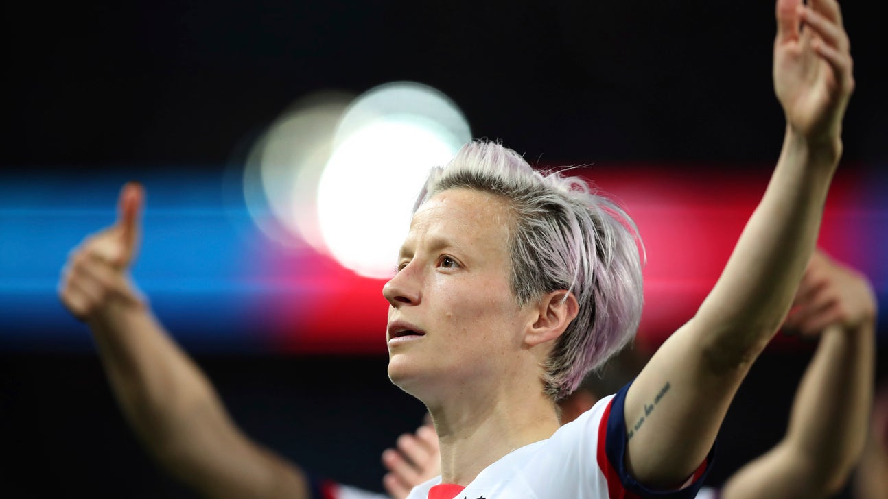 Megan Rapinoe is being, well, Megan Rapinoe at the World Cup