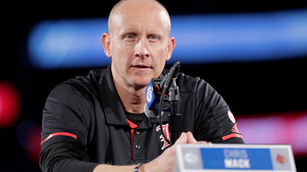 Louisville counting on Mack to guide team back from scandals