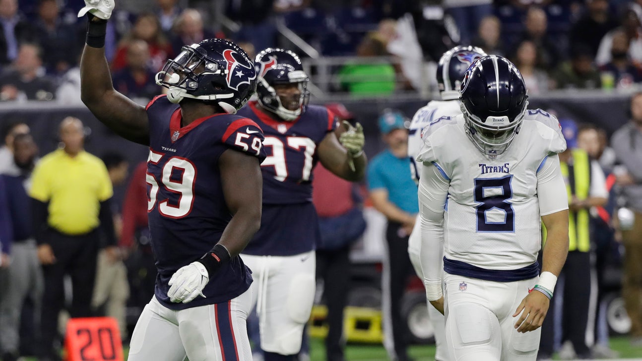 Failed 4th down turns tide in Titans' 34-17 loss to Texans
