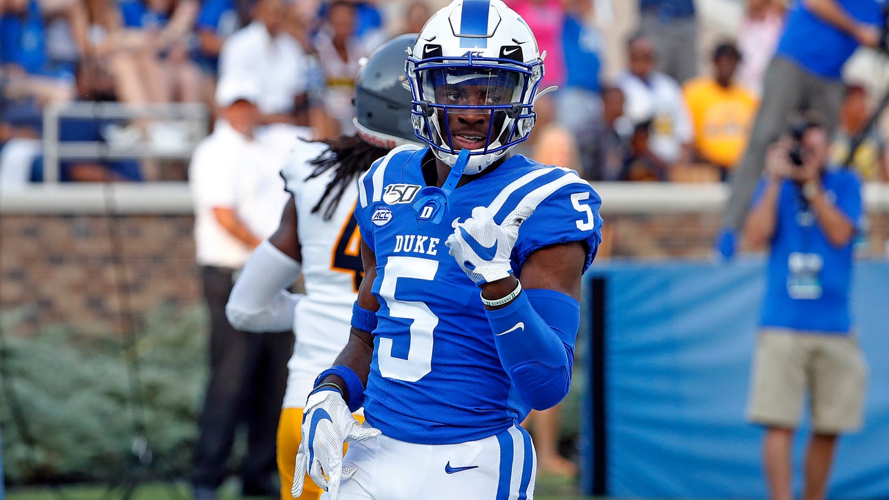 Harris accounts for 5 TDs as Duke rolls to victory