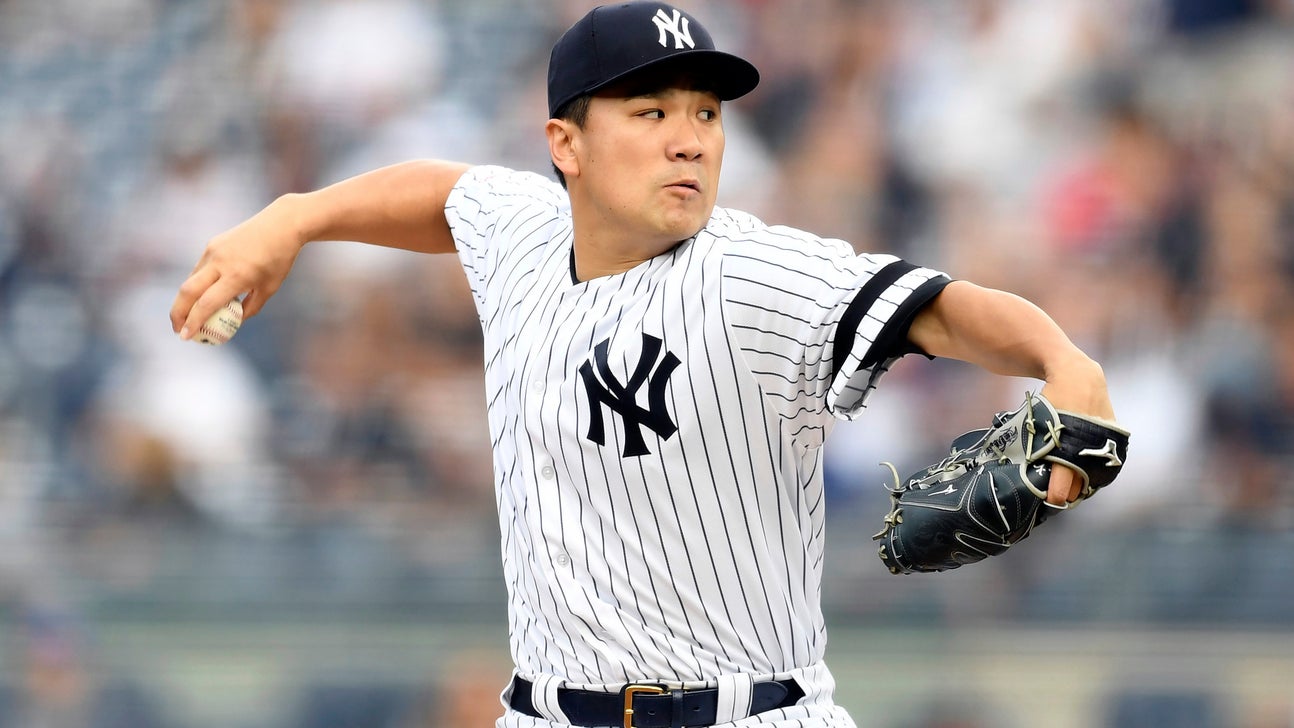 Tanaka Ks 10 in 2-hitter, Yankees blank Rays 3-0 to up lead