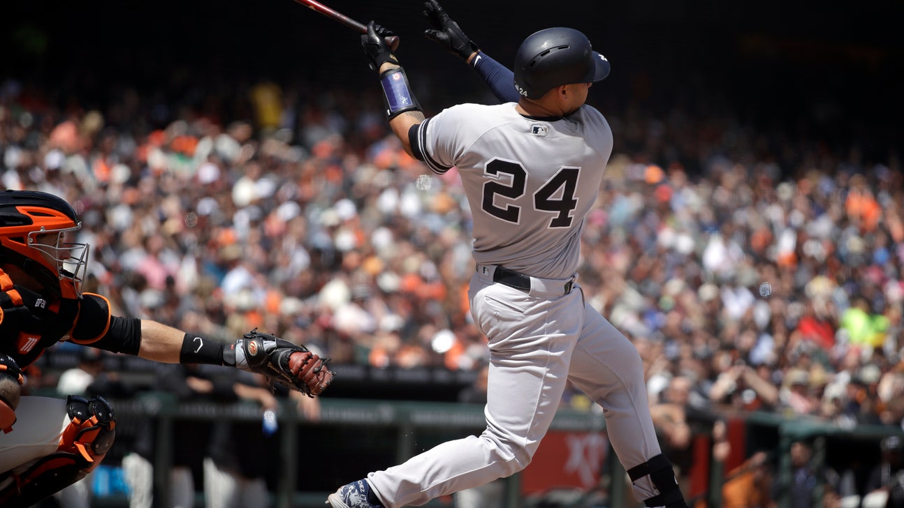 Sánchez slam lifts Yanks over Giants 6-4 for 10th win in 12