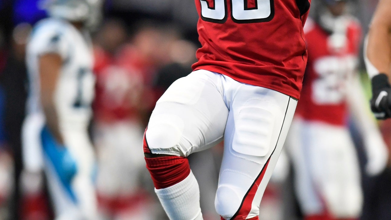Falcons' McKinley done for season with shoulder injury