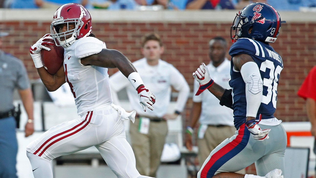 No. 1 Alabama blows past Mississippi 62-7