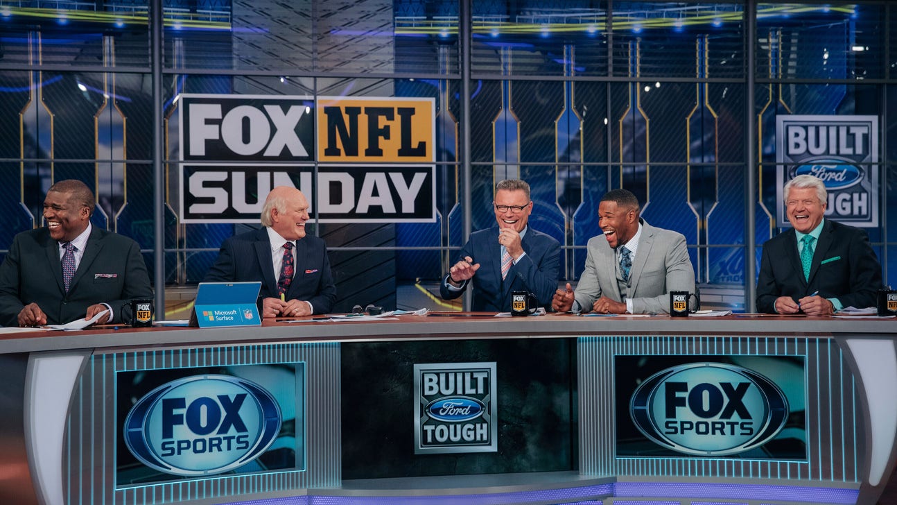 Fox's NFL pregame show takes place in broadcast Hall of Fame