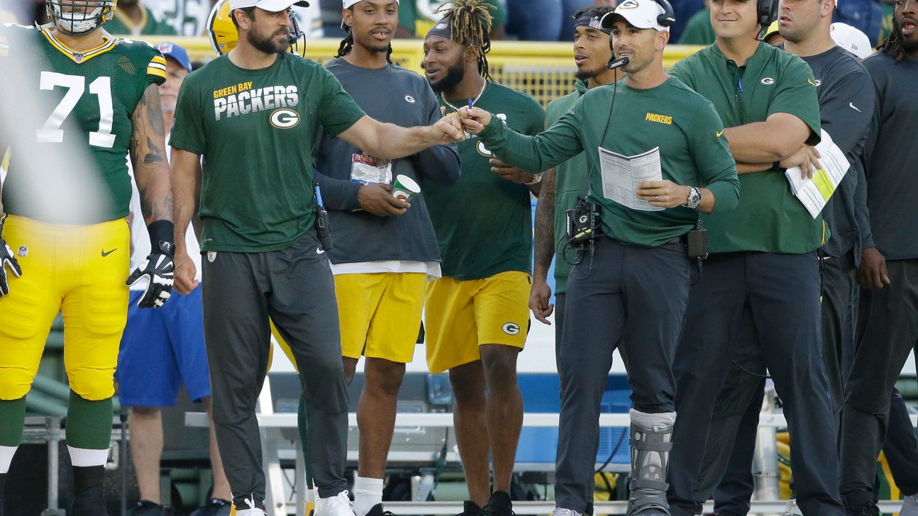 Rodgers held out of preseason game with back tightness