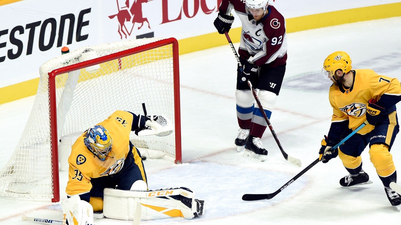 MacKinnon’s 2 goals lead Avalanche past Predators 3-2