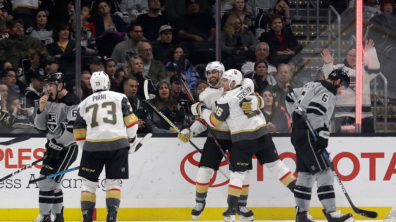 Golden Knights get 4-1 win to end Kings’ streak
