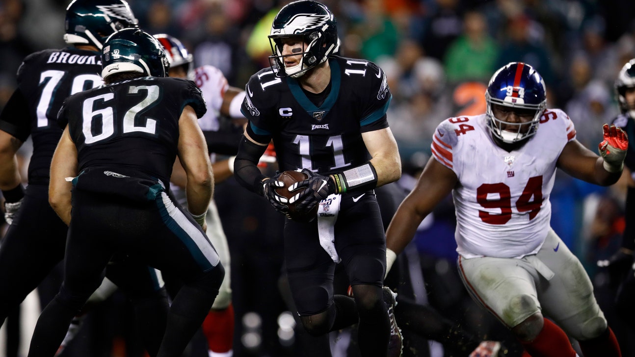 Carson Wentz keeps Eagles in control of playoff hopes